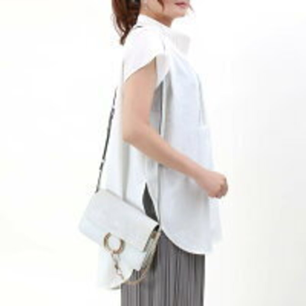 Chloe Cloud Bag Faye Blue Shoulder